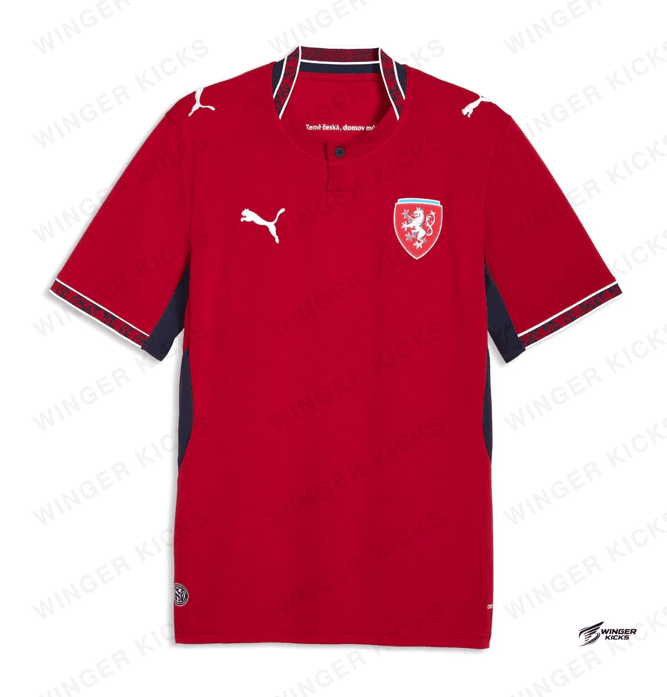 Czechia 2026 World Cup Home Jersey – Player Edition