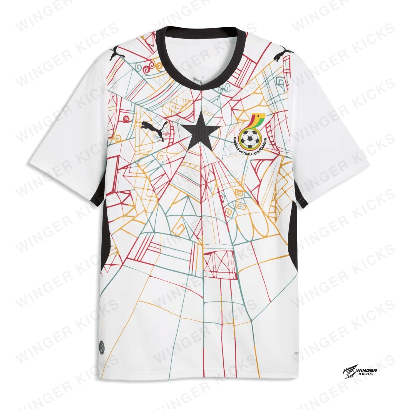 Ghana 2026 World Cup Home Jersey – Player Edition